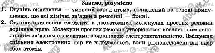 ГДЗ Хімія 8 клас сторінка §.21 Зад.1-2